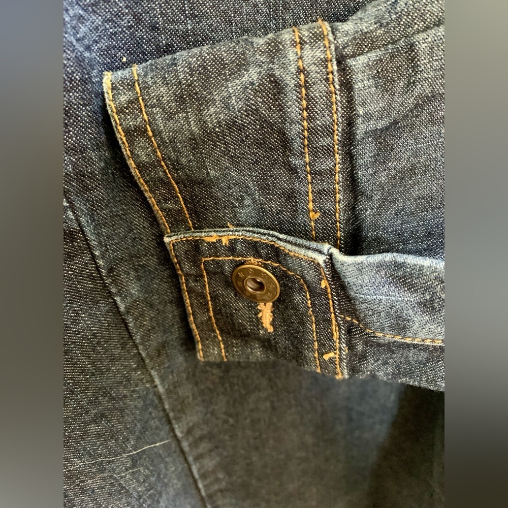 Tradition Country Collection Vintage Denim Jean Jacket Embroidered Sz XL Sequins - Picture 8 of 15